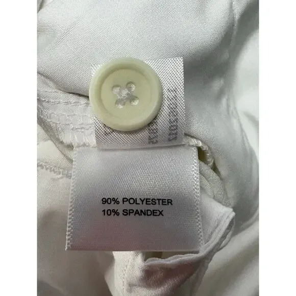 NWT Peter Millar Men's Raleigh Performance White Dress Pants - Size 34x31 - Picture 8 of 8